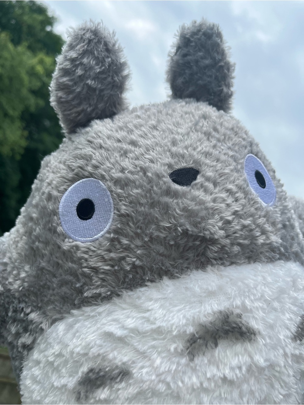 Studio Ghibli My Neighbor Totoro Grey Plush Stuffed Toy Official 13” Medium